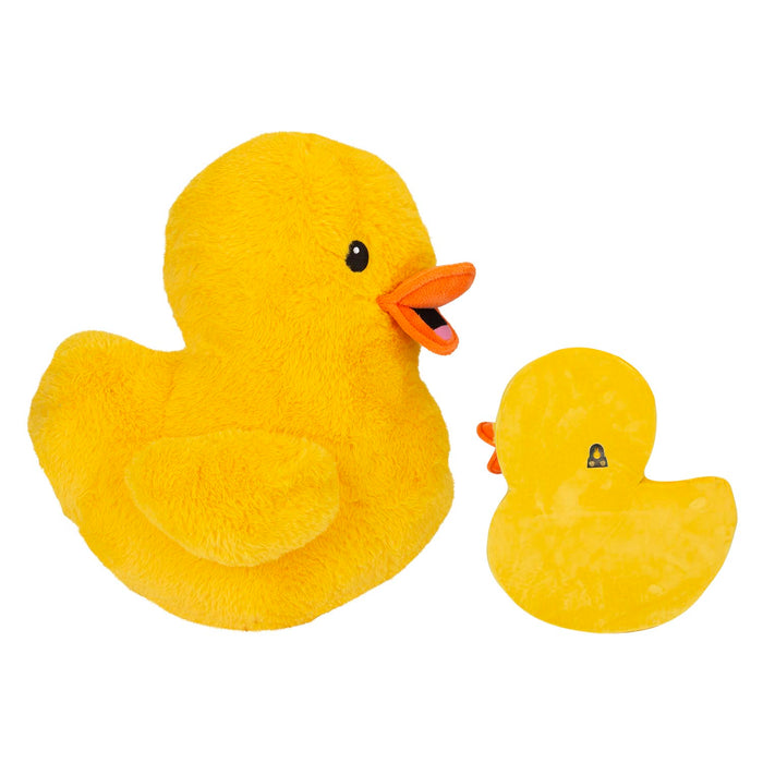 Duck Wall Decoration Plush Fun Gift Idea 45cm x 32cm Yellow X 1