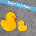 Duck Wall Decoration Plush Fun Gift Idea 45cm x 32cm Yellow X 1