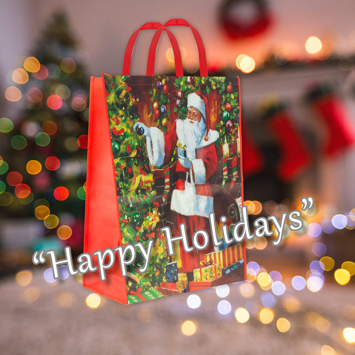 Christmas Bag Jumbo Gift Bag X 1 48cm x 67cm x 16cm Santa Jumbo