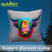 Scatter Cushion Highland Cow Print Design Piping Edge Soft Multi