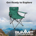 Folding Camping Chair with Carry Bag With Cup Holder Pack Away 51cm x 81cm Pack of 2