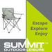 Folding Camping Chair with Carry Bag & Cup Holder 51cm x 81cm 2 Pack
