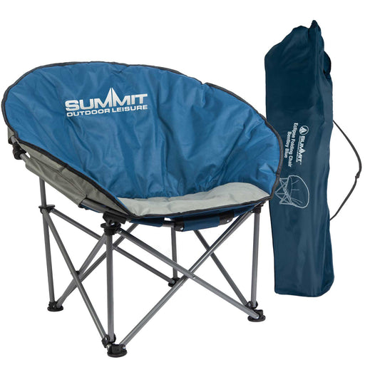 Folding Eclipse Camping Chair | Carry Bag | Blue