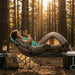 Folding Eclipse Camping Chair with Cup Holder | Carry Bag | Green