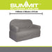 Inflatable Camping Sofa Easy, Durable, Pack Away 140cm x 86cm Grey X 1
