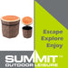 Stump Storage Stool Cushioned Lid Woodland Themed Foldable Brown