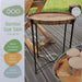Collapsible Bamboo Table / Tray - Round Side Strong Frame