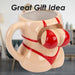 Shaking Bikini Wobble Mug Funny Hot Drink Cup Beige - 12cm x 14cm