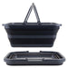 Large Basket Wash Basin Pop Up Collapsible Easy Storage Grey