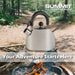 2Ltr Kettle In Stainless Steel Compact Water Heater 18cm x 21cm Silver X 1