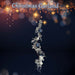 Christmas Velvet Pumpkin Leaves Berries Garland 120cm x 28cm Blue X 1