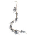 Christmas Snow and Berries Garland Decoration 130cm x 12cm Blue X 1