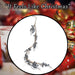 Christmas Snow and Berries Garland Decoration 130cm x 12cm Blue X 1