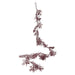 Christmas Glitter Leaves Garland Decoration 150cm x 15cm Gold X 1