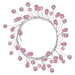 Christmas Pearl Garland Decoration 100cm x 3cm Pink X 1