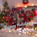 Christmas Wreath Decoration 41cm x 38cm Multi X 1