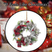 Christmas Wreath Decoration 37cm x 37cm Green X 1