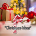Christmas Knitted Candy Cane Hanging Decoration 25cm x 8cm Red X 1