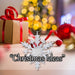 Christmas Snowflake Hanging Decoration 21cm x 20cm Silver X 1