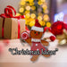 Christmas Ginger Bread Woman Hanging Decoration 31cm x 20cm Red X 1