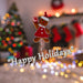 Christmas Ginger Bread Woman Pick 68cm x 22cm Red X 1