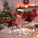 Christmas Ginger Bread Woman Pick 68cm x 22cm Red X 1