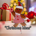 Christmas Ginger Bread Woman Pick 68cm x 22cm Red X 1