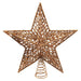 Christmas Star Tree Decoration 33cm x 29cm Gold X 1