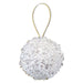 Christmas Hanging Ball Decoration 13cm x 8cm Gold X 1