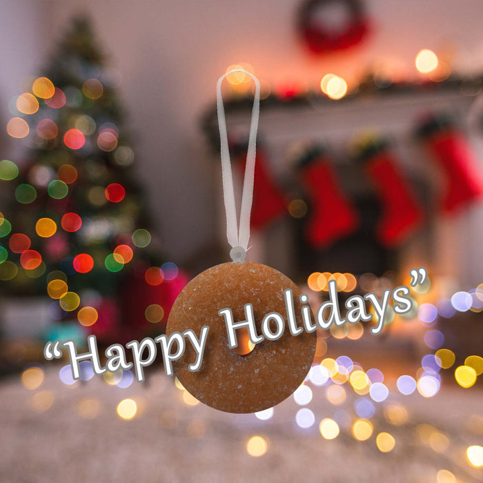 Christmas Doughnut Hanging Decoration 17cm x 7cm Multi X 1