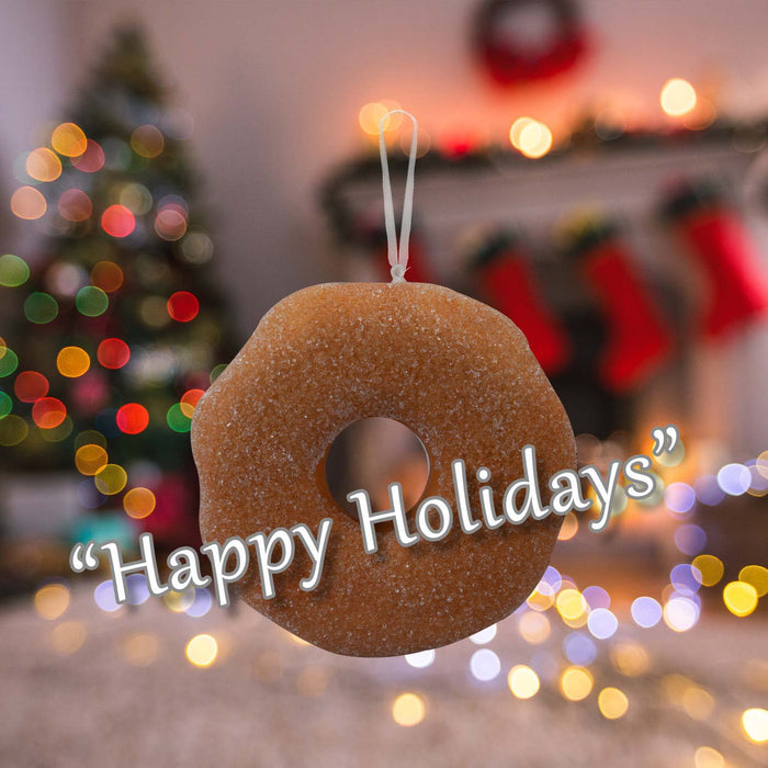 Christmas Doughnut Hanging Decoration 26cm x 16cm Multi X 1