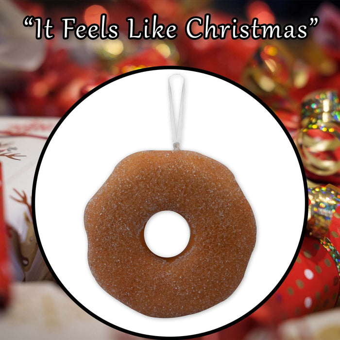 Christmas Doughnut Hanging Decoration 26cm x 16cm Multi X 1