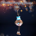 Christmas Hanging Decoration 31cm x 15cm Blue X 1