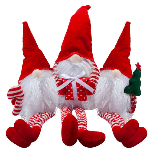 Christmas Gonk Decoration 43cm x 35cm Red X 1