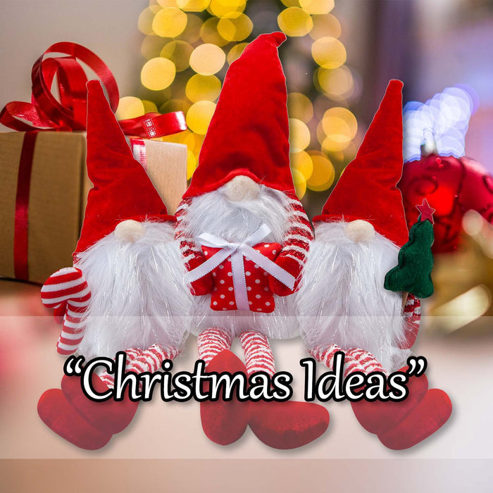 Christmas Gonk Decoration 43cm x 35cm Red X 1