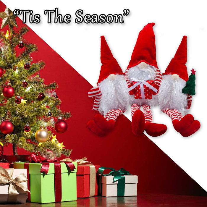 Christmas Gonk Decoration 43cm x 35cm Red X 1