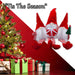Christmas Gonk Decoration 43cm x 35cm Red X 1