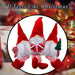 Christmas Gonk Decoration 43cm x 35cm Red X 1