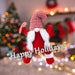 Christmas Gonk Decoration 44cm x 34cm Red X 1