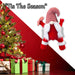 Christmas Gonk Decoration 44cm x 34cm Red X 1