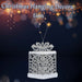 Christmas Gift Box Hanging Decoration 13cm x 12cm Silver X 1