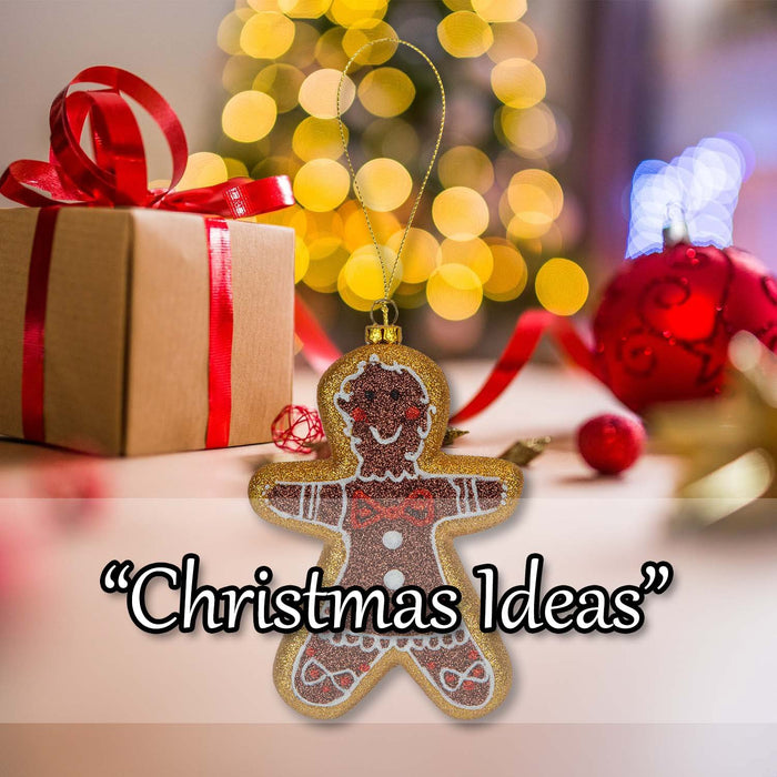 Christmas Gingerbread Man Hanging Decoration 16cm x 11cm Brown X 1