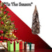Christmas Wood Cone Decoration 48cm x 20cm Brown X 1