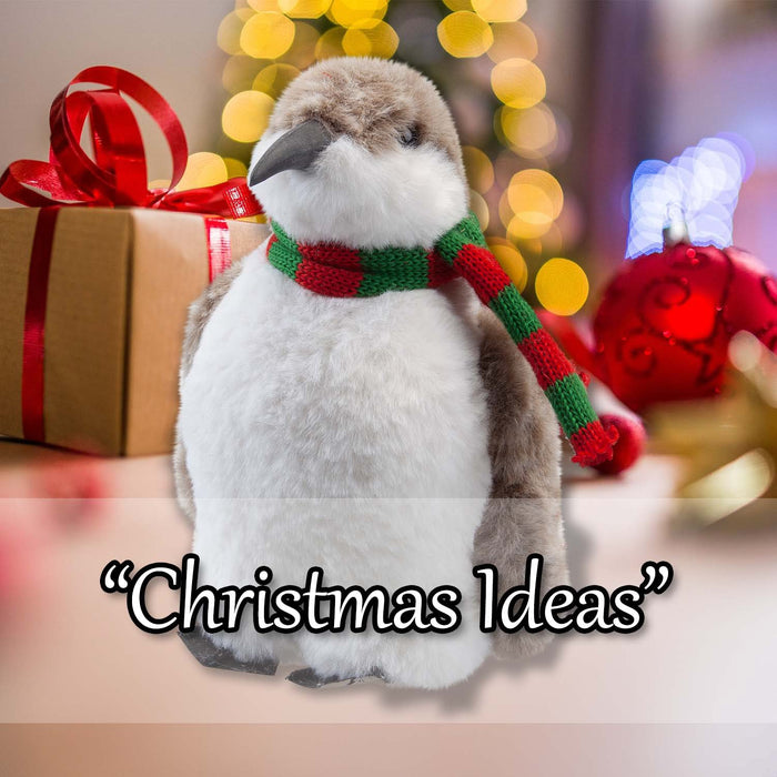 Christmas Penguin Decoration 20cm x 23cm White X 1