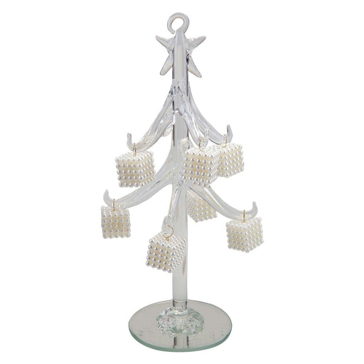 Christmas Decoration 19cm x 8cm White X 1