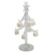 Christmas Decoration 19cm x 8cm White X 1