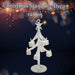 Christmas Decoration 19cm x 8cm White X 1