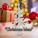 Christmas Decoration 36cm x 12cm White X 1