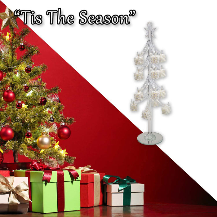 Christmas Decoration 36cm x 12cm White X 1
