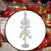 Christmas Decoration 36cm x 12cm White X 1